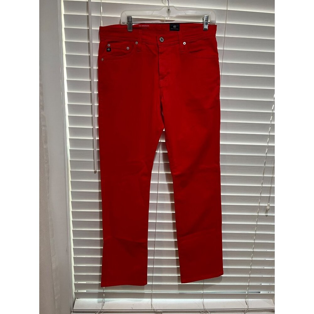AG Adriano Goldschmied The‎ Graduate Tailored Leg Mens Chinos - Size 32x33